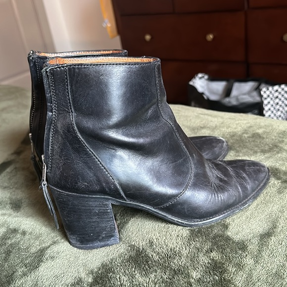 MADEWELL Black The Ames Leather Boot - Picture 3 of 5